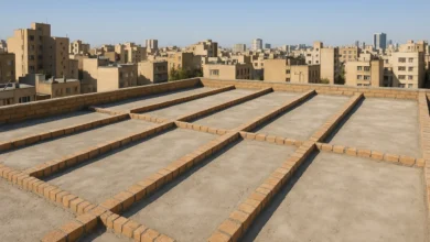 شیب‌بندی پشت‌بام: راهنمای جامع طراحی، اجرا و انتخاب مصالح